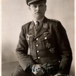 Otto Weiss-Vintage War Time Signed Postcard (WWII German Ace Pilot)