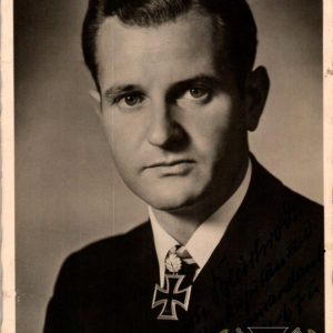 Heinrich 'Ajax' Bleichrodt U Boat Commander Signature