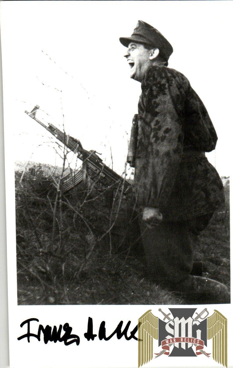 Franz Hack SS Knights cross winner