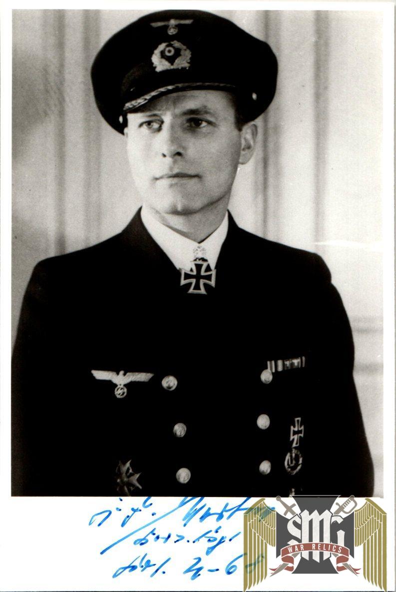 Karl Friedrich Merten Kreigsmarine U-boat Ace captain & Knights Cross winner