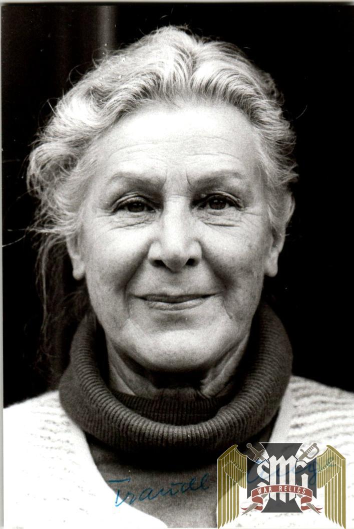 Gertrud Traudl Junge Signature Hitler's Secretary