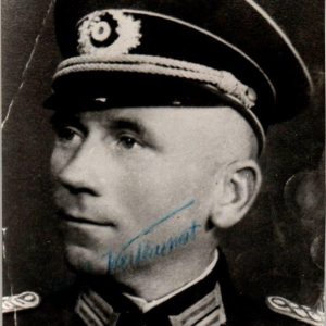 Adolf Weitkunat Knights Cross Winner Signature