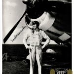 Elbert Scott McCuskey US Navy Fighter ACE signature