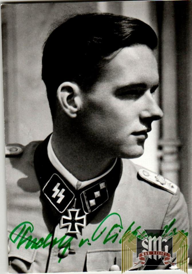 SMGP-1514 Rudolf Von Ribbentrop SS LAH Knights Cross winner