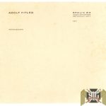 Adolf Hitler Berlin Chancellery Stationary Short Sheets