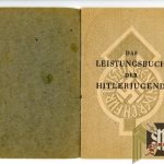 Hitler Youth Performance book Helmut Reismann Bronze entries
