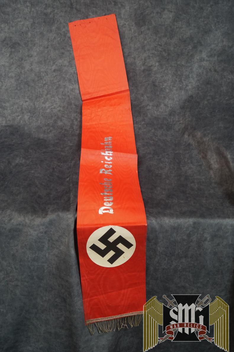 Deutsche Reichsbahn Funeral Sash