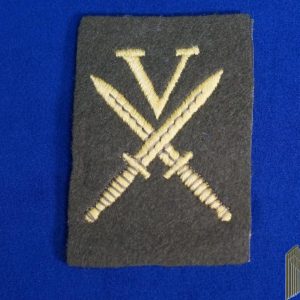 WW2 British V Force Commando Patch