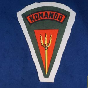 Indonesia Commando cloth Patch
