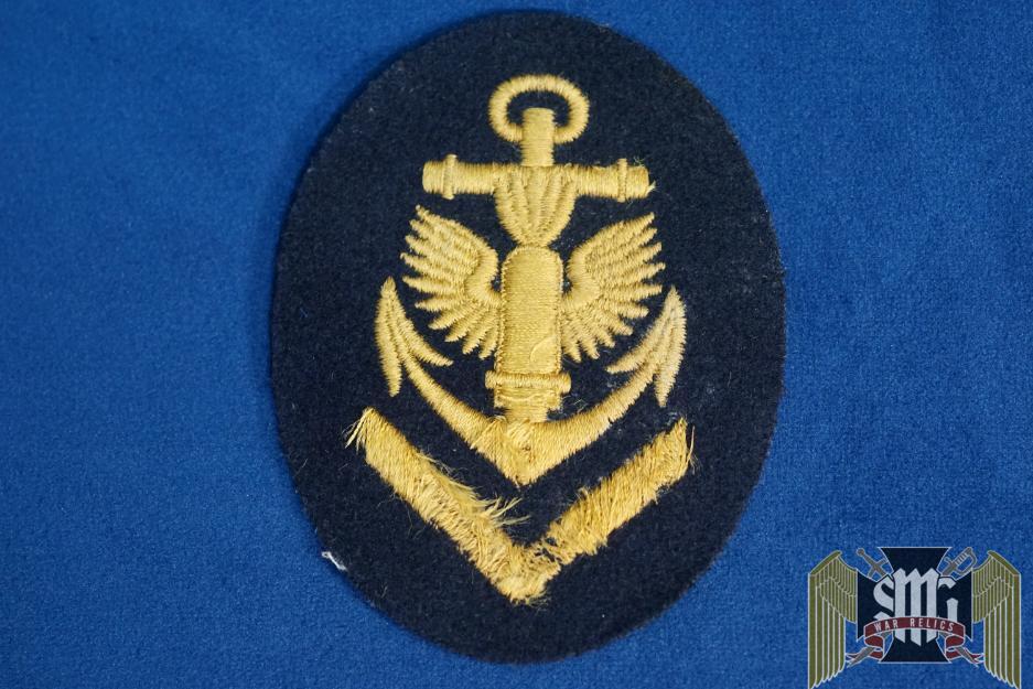 Kriegsmarine Coastal Artillery NCO Sleeve Insignia