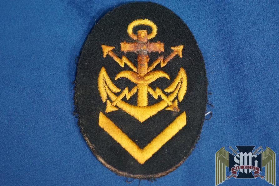 Kriegsmarine Senior Aircraft Warning Service NCO Sleeve Insignia