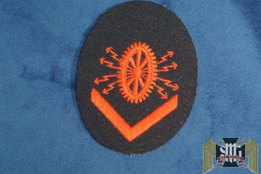 Kriegsmarine Electrical Technician Sleeve Insignia