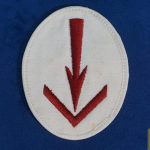 Kriegsmarine underwater sound operator Sleeve Insignia