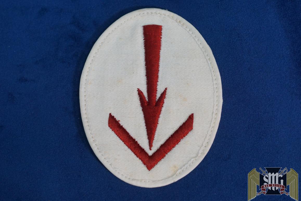 Kriegsmarine underwater sound operator Sleeve Insignia