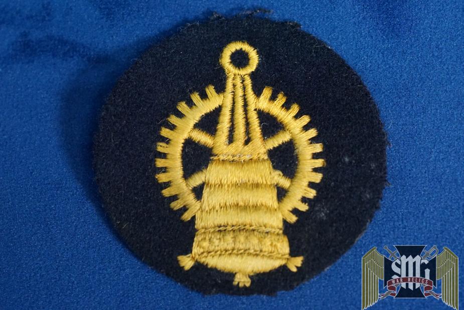 Kriegsmarine Mine engineer/Blocking weapons Sleeve Insignia