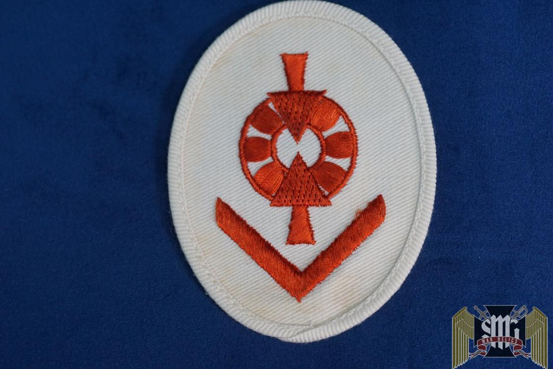 Kriegsmarine Flak/Gun Captain Sleeve Insignia