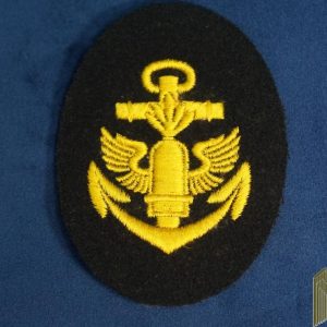Kriegsmarine NCO Coastal Artillery Career Sleeve Insignia