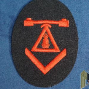 Kriegsmarine Anti-Aircraft Range Finder Operator EM Sleeve Patch