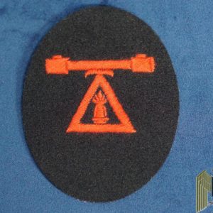 Kriegsmarine Anti-Aircraft Range Finder Operator EM Sleeve Patch