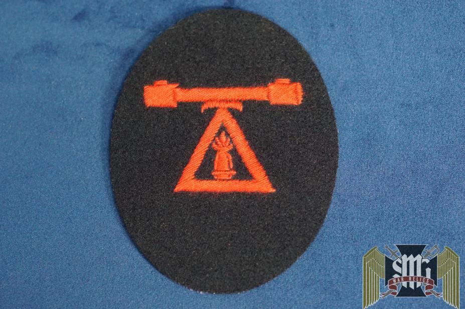 Kriegsmarine Anti-Aircraft Range Finder Operator EM Sleeve Patch