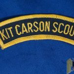 KIT CARSON SCOUT TAB /PATCH