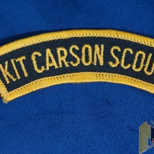 KIT CARSON SCOUT TAB /PATCH