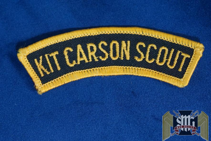 KIT CARSON SCOUT TAB /PATCH