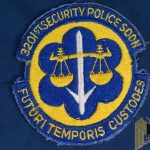 USAF 3201st SECURITY POLICE SQUADRON PATCH