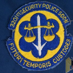 USAF 3201st SECURITY POLICE SQUADRON PATCH