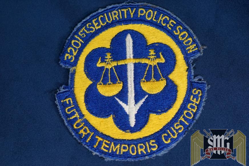 USAF 3201st SECURITY POLICE SQUADRON PATCH