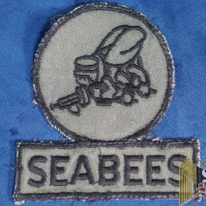 Vietnam Uniform removed SEABEES Patch