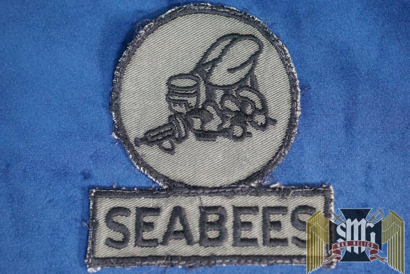 Vietnam Uniform removed SEABEES Patch