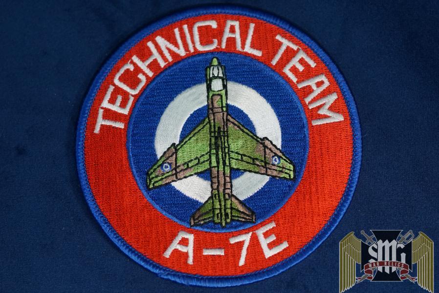Greece Airforce A-7E Technical Team Patch