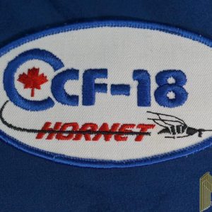 CANADIAN AIR FORCE CF-18 HORNET AIRCRAFT PATCH