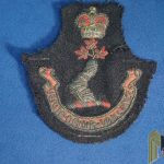 WWII CANADIAN ORIGINAL OFFICERS MILITARY CANADA COLLEGE JACKET PATCH