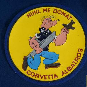 Italian Navy Corvette albatross Patch "Popeye"
