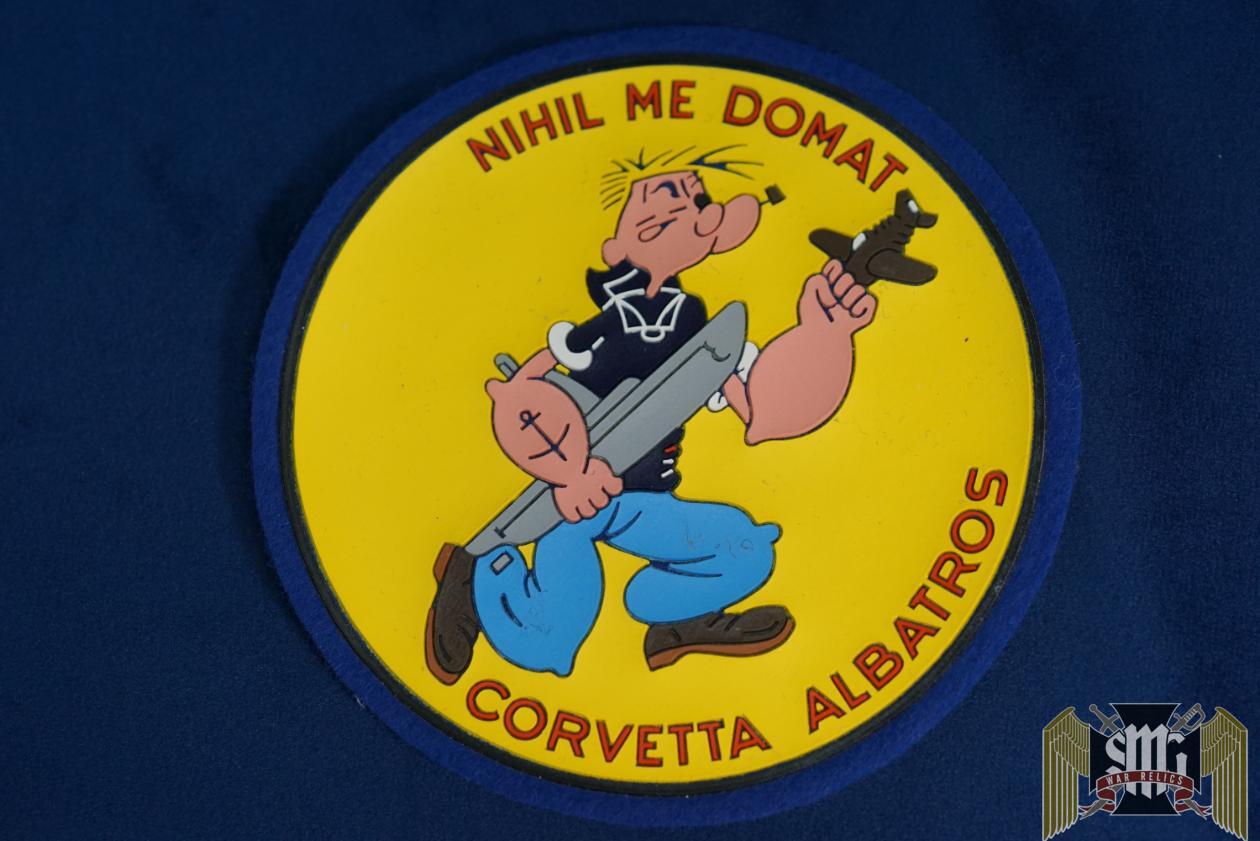 Italian Navy Corvette albatross Patch "Popeye"