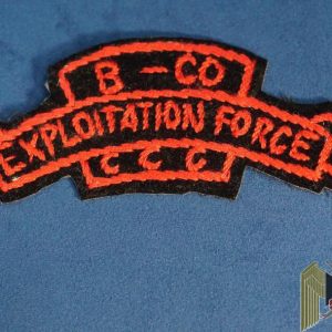 Vietnam CCC B-Company Hatchet Forces Tab / Insignia Hand embroidered