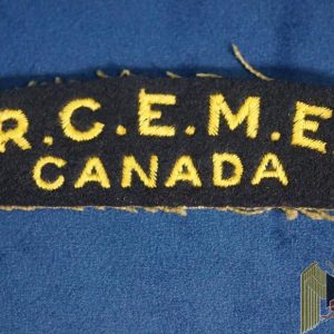 WWII Army RCEME Royal Canadian Electrical Mechanical Engineers Patch
