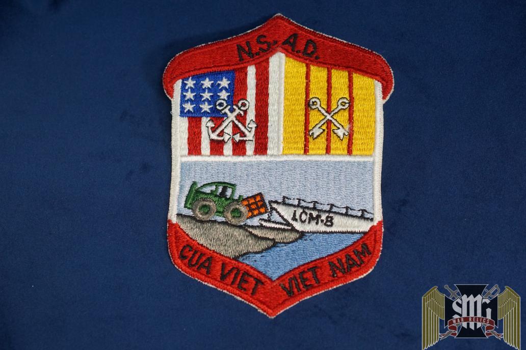 Vietnam War USN US Naval Support Activity Depot NSAD Cua Viet Patch