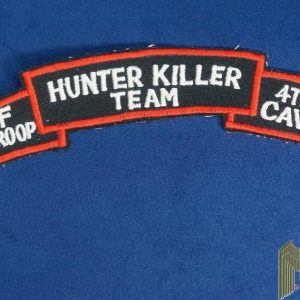 Vietnam Attack Helicopter F-Troop Calvary Hunter Killer Patch