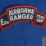 75th Infantry Airborne Ranger patch