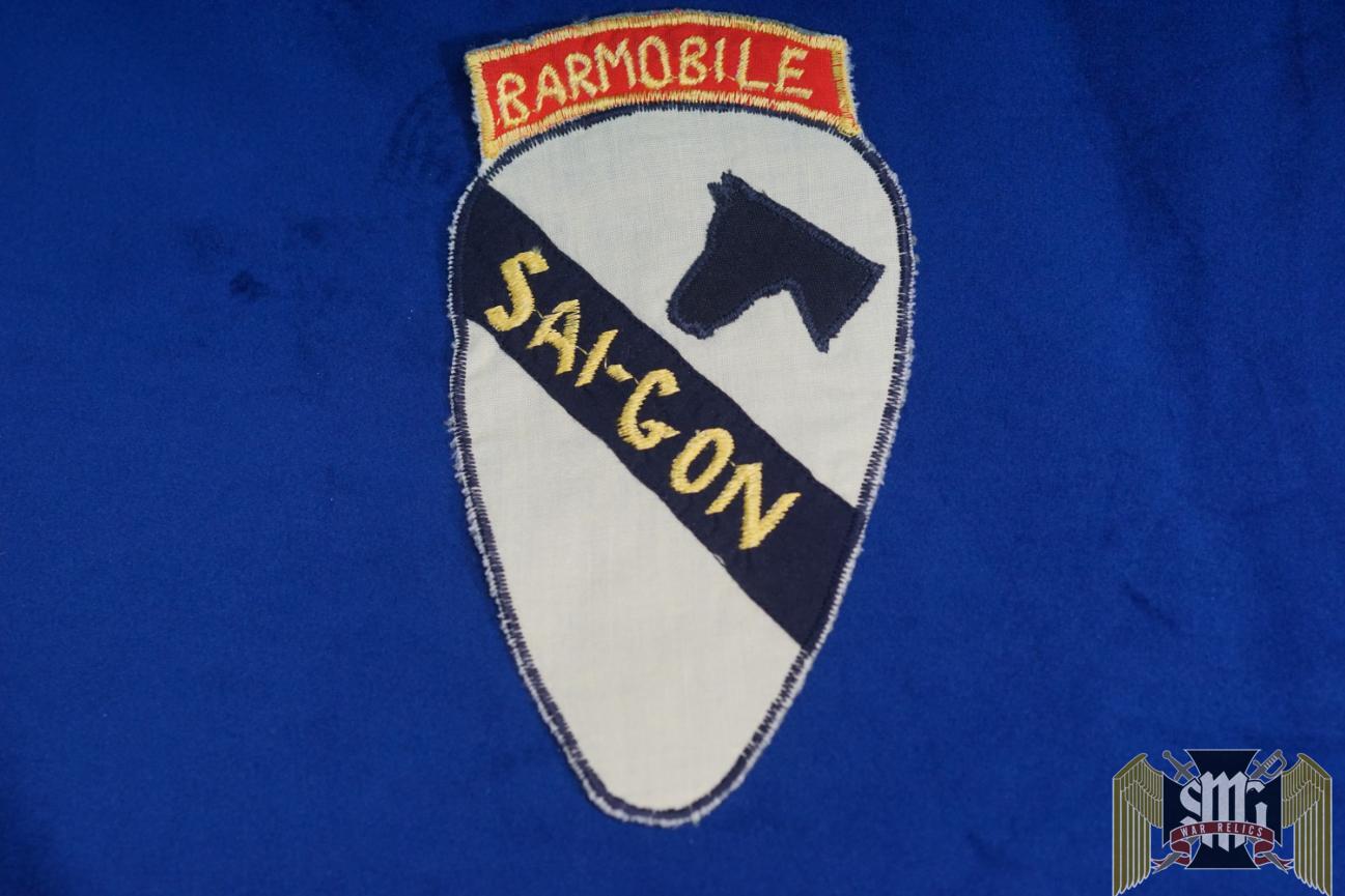 Vietnam 1st Cav Barmobile Sai-Gon Patch