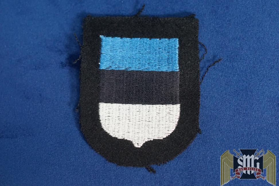 Estonia SS Estnische Nr 1 3rd pattern Sleeve Shield