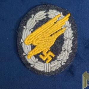 Luftwaffe Reproduction Para Badge in cloth
