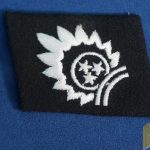 15th Latvian SS Waffen Grenadier Division Volunteer Collar tab