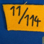SA Collar Tab 114th Standarte Franken