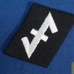 SS Collar tab 23 SS Freiwilligen Panzer Grenadier Division Nederland 2nd pattern
