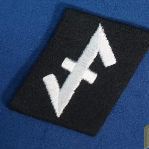 SS Collar tab 23 SS Freiwilligen Panzer Grenadier Division Nederland 2nd pattern
