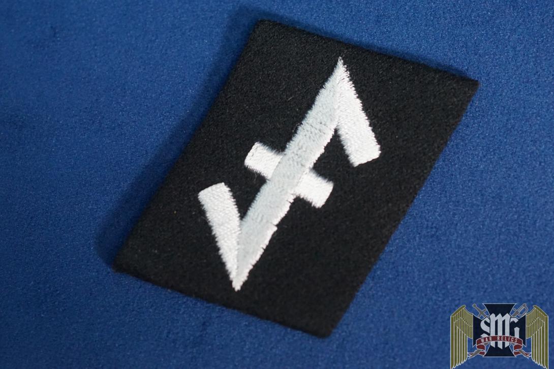 SS Collar tab 23 SS Freiwilligen Panzer Grenadier Division Nederland 2nd pattern